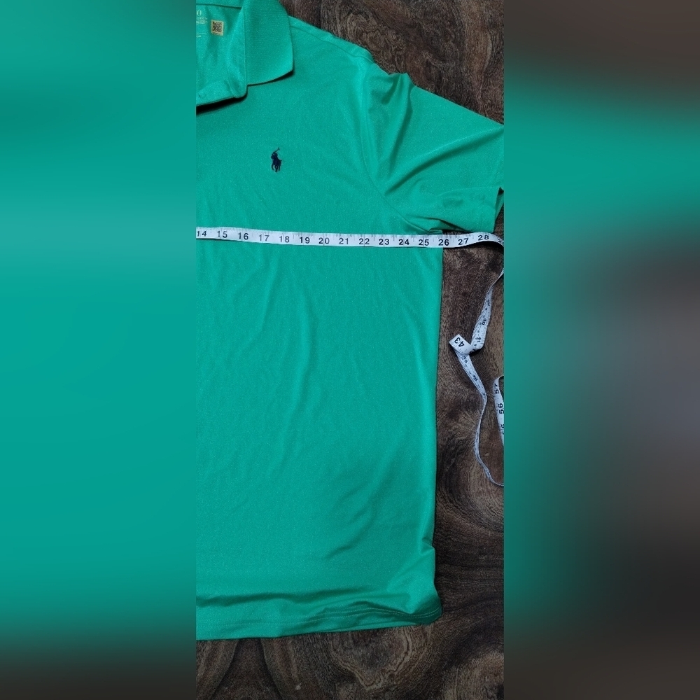 Polo by Ralph Lauren Green Classic Polo Shirt Size (XL) - Picture 4 of 9